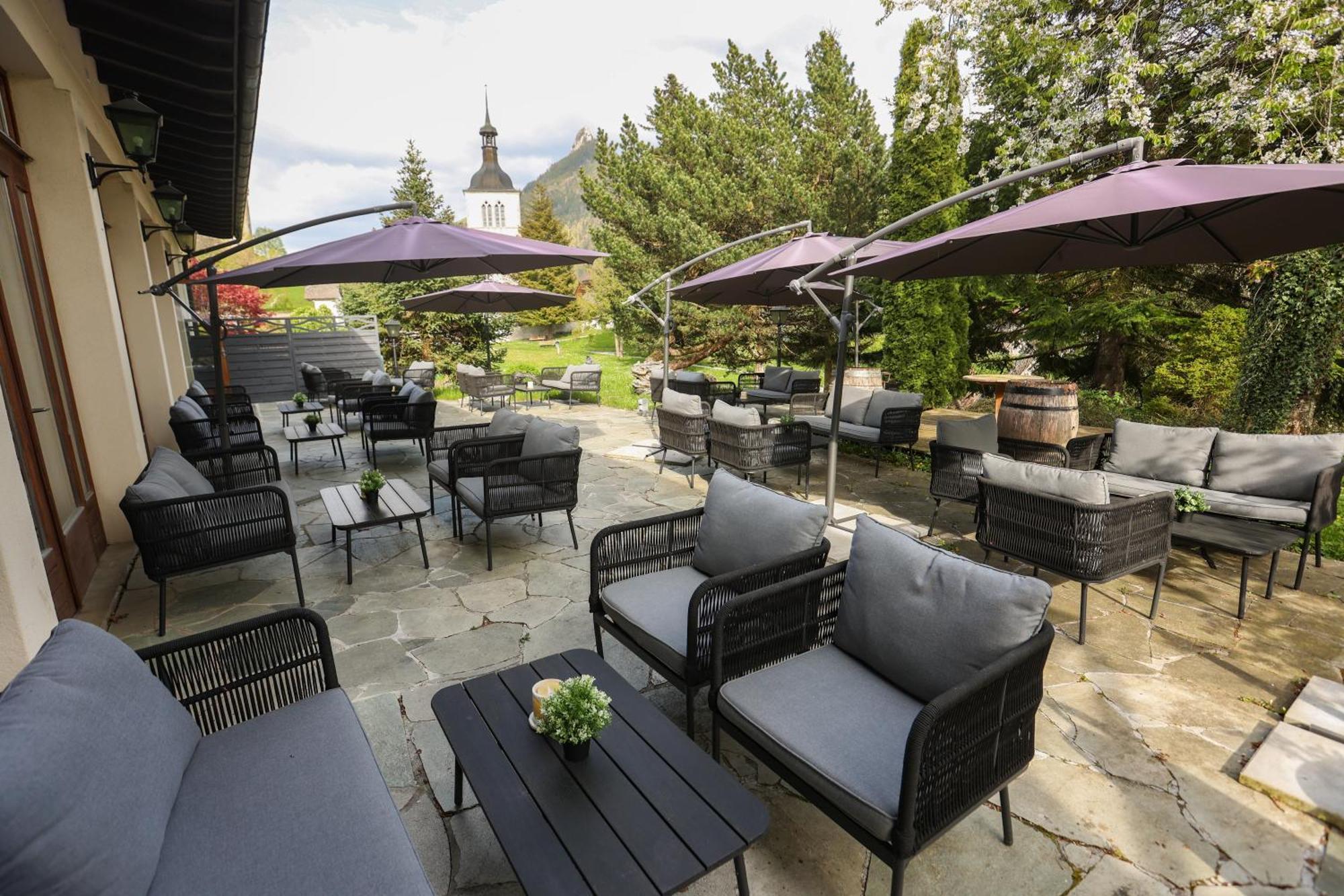 Hotel Le Saint Georges Gruyeres Esterno foto